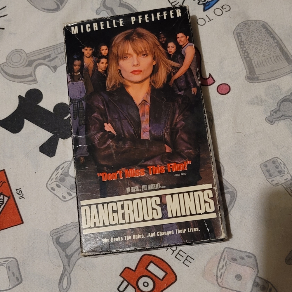 Dangerous Minds VHS 📼